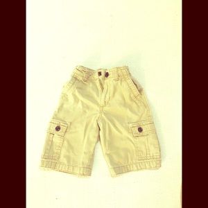 Tan shorts with Cargo pockets
